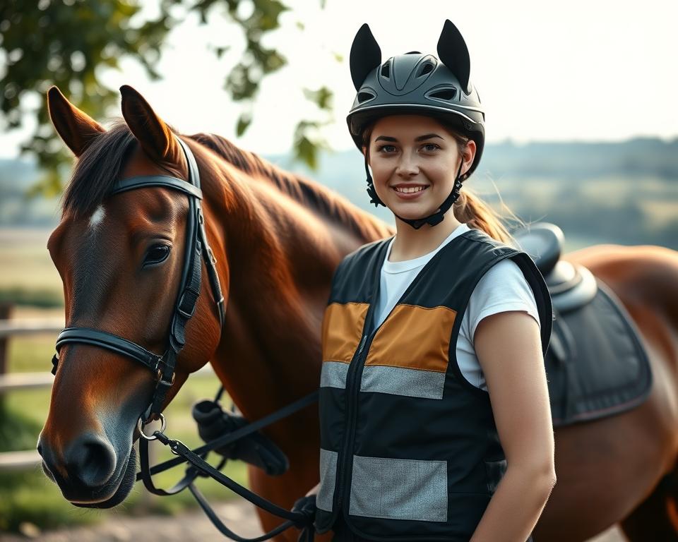 Pferdesicherheit und Schutzausrüstung