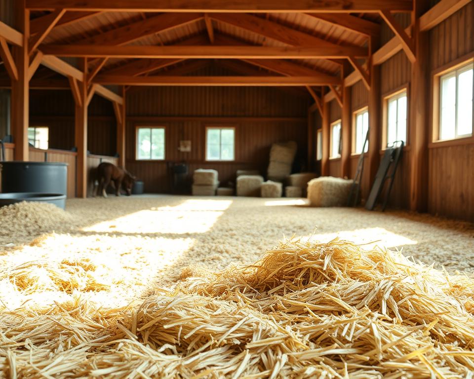 Pferdestall Einstreufaktoren