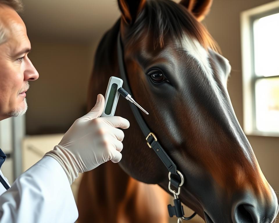 Pferdethermometer Temperatur messen Pferdethermometer Temperatur messen