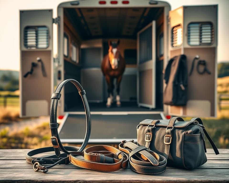 Pferdetransport Ausrüstung