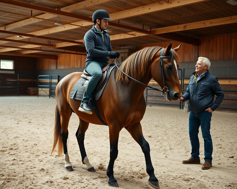 Probereiten beim Pferdekauf