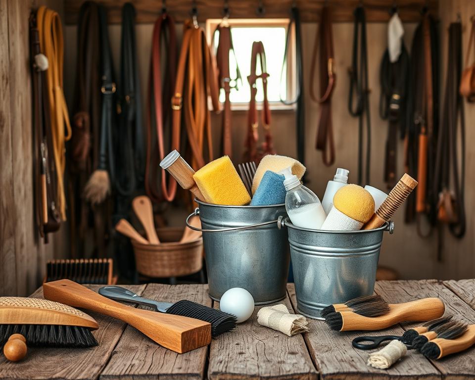 Putzplatz Ausrüstung für Pferde