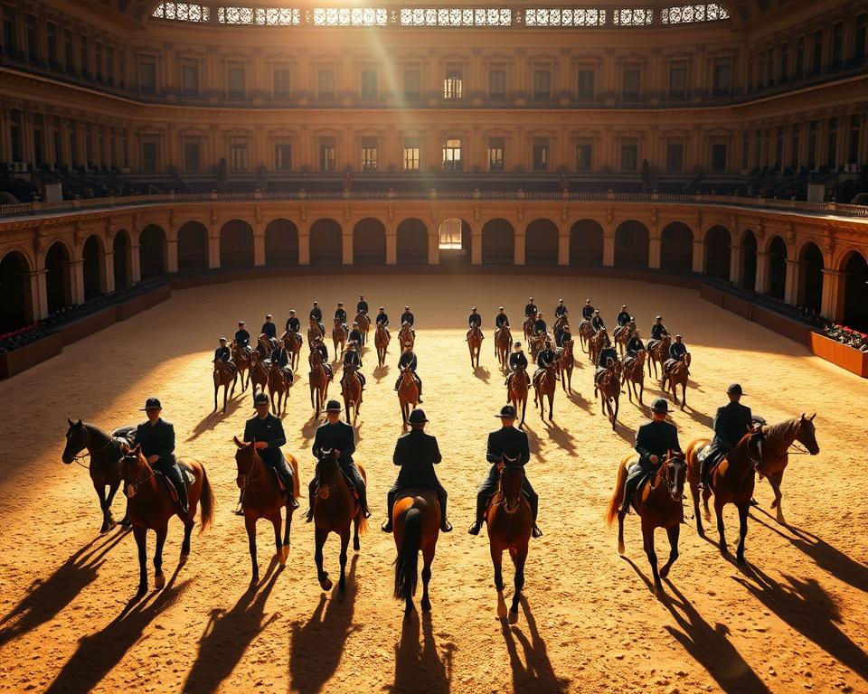 Quadrille Reiten Formation Quadrille Reiten Formation