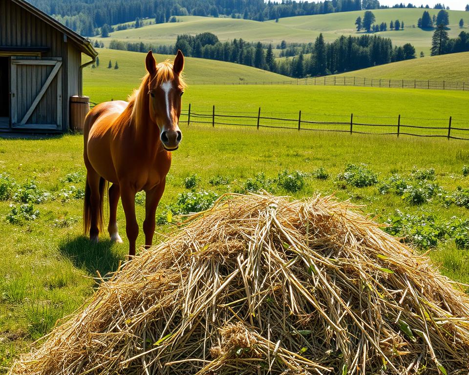 Raufutter für Pferde