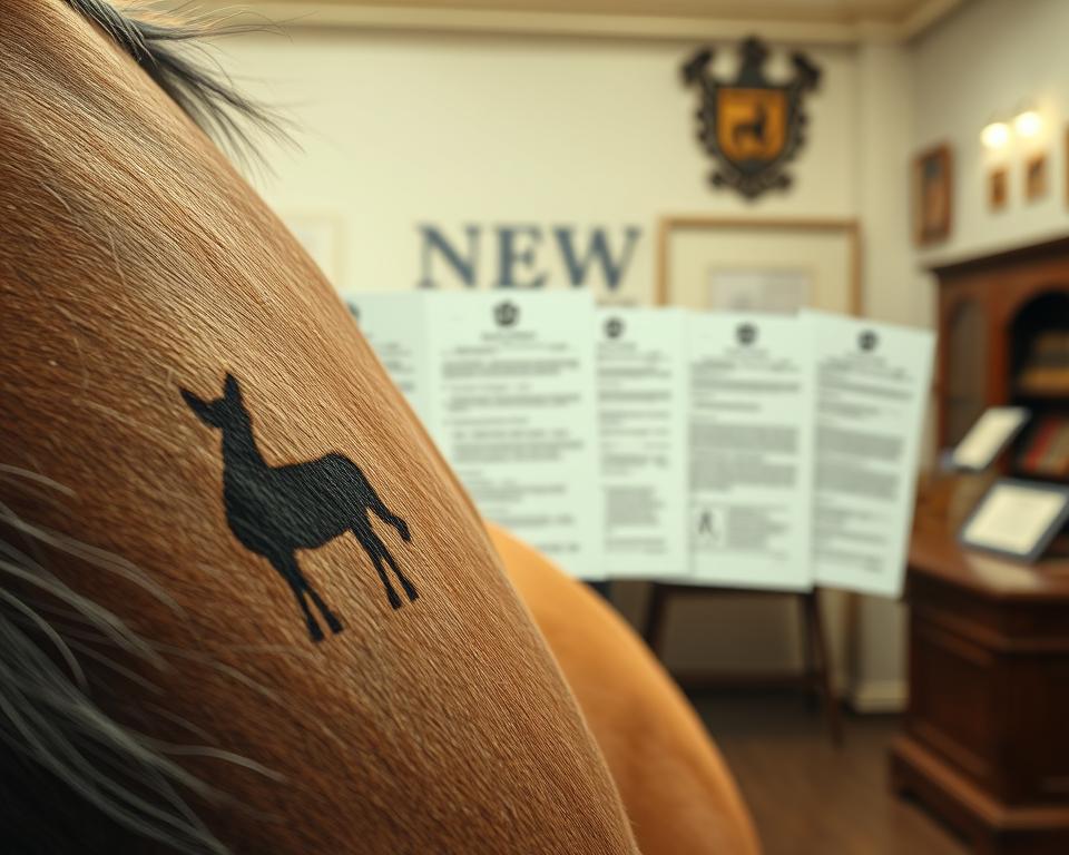 Rechtliche Vorschriften Brandzeichen Pferde