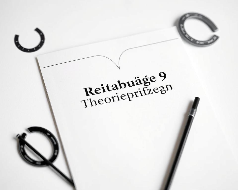Reitabzeichen 9 Theorieprüfung
