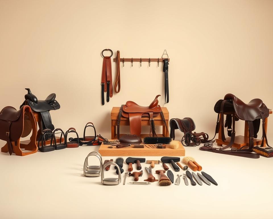 Reiterausrüstung Pflege