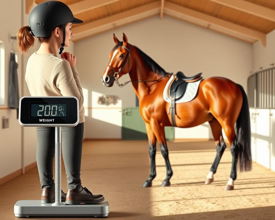 Reitergewicht Berechnung