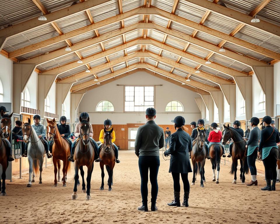 Reitschule Auswahl für Anfänger