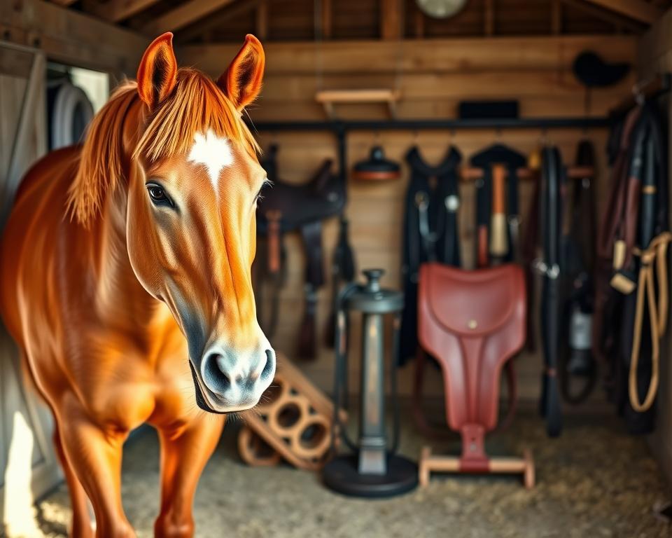 Reitsicherheit und Pferdepflege