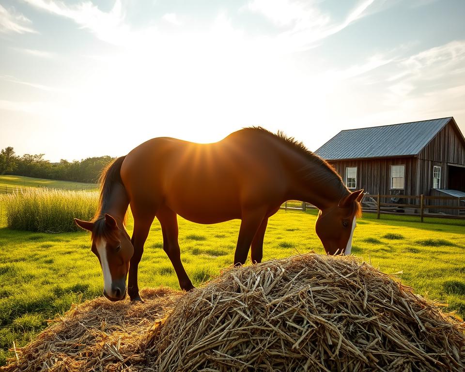 Rohfaserreiche Pferdefütterung Rohfaserreiche Pferdefütterung