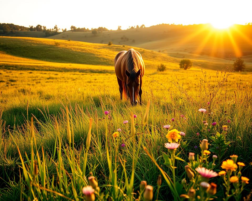 Saisonale Mineralstoffversorgung bei Pferden