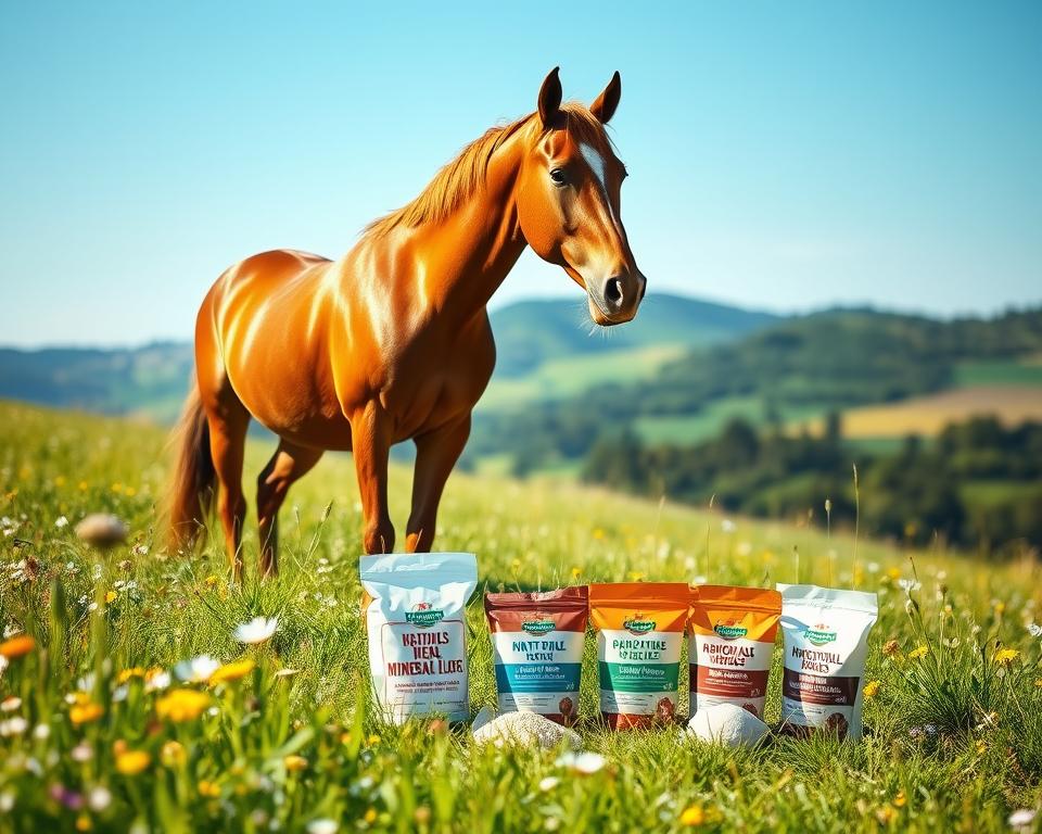 Saisonale Mineralstoffversorgung für Pferde