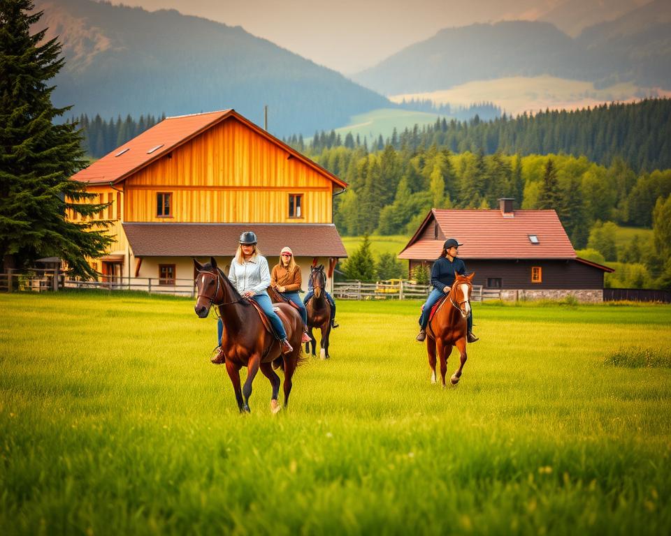 Saisonale Reiterlebnisse auf Ferienreithöfen