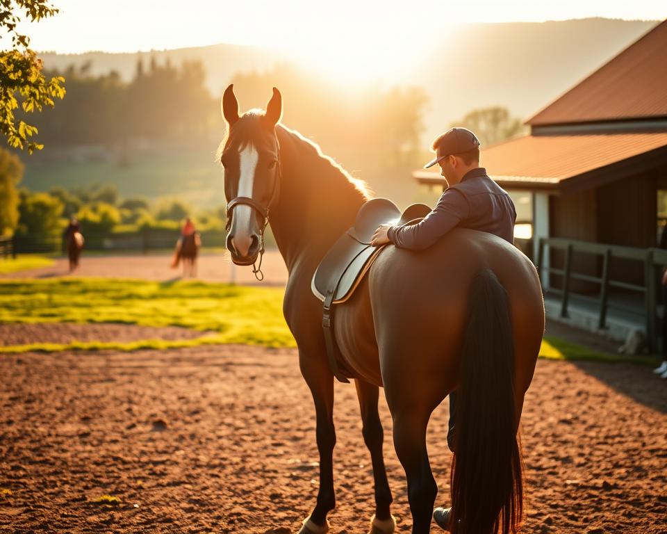 Sattelcheck Zeitpunkt Pferdetraining