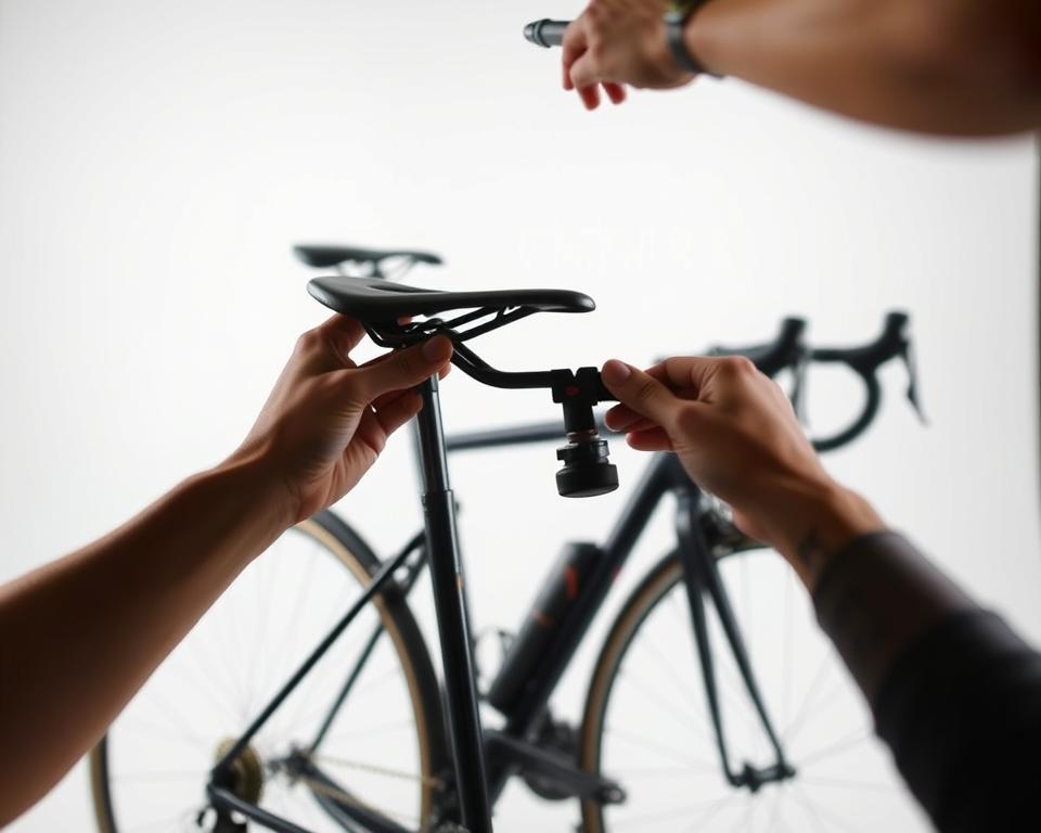 Sattelhöhe einstellen Methoden