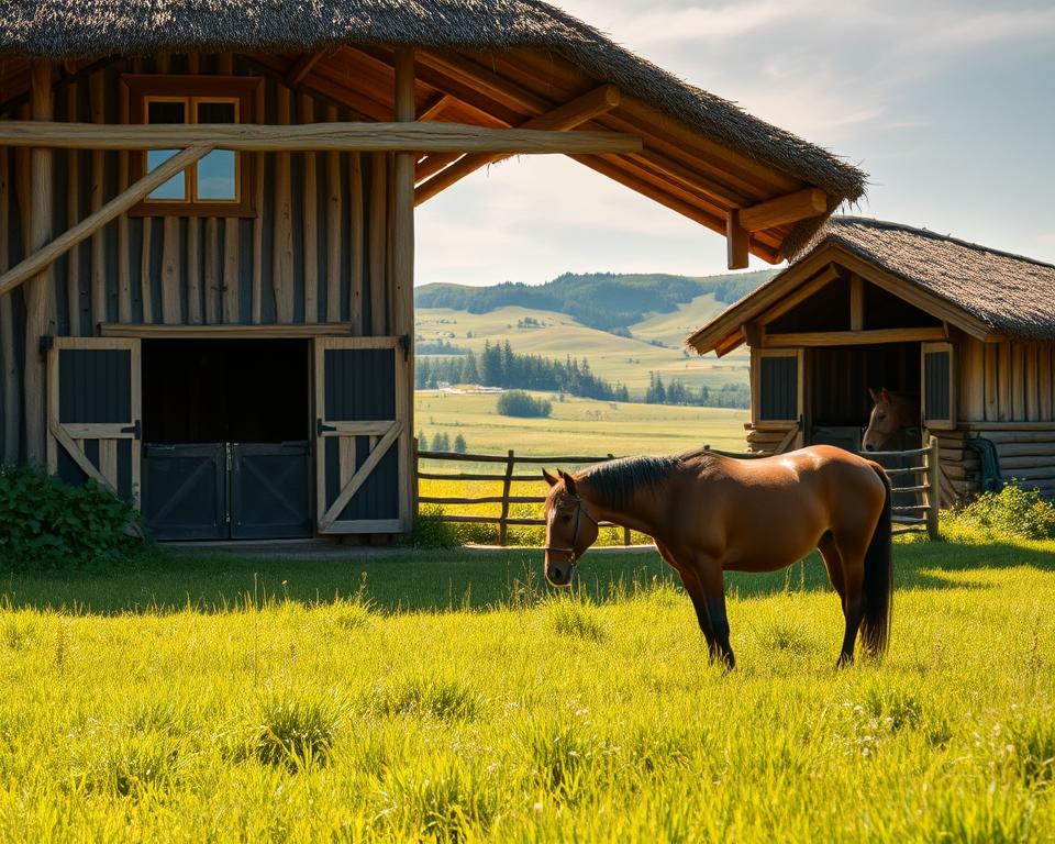 Selbstversorgerstall Pferdehaltung