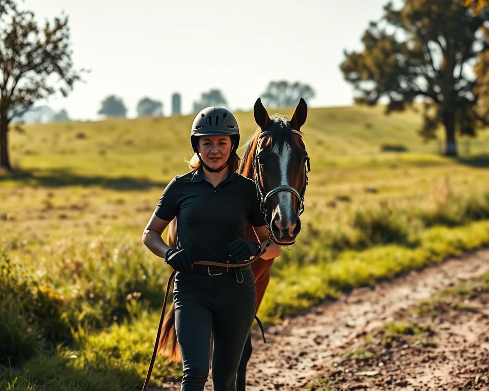 Sicherheit beim Führen von Pferden Sicherheit beim Führen von Pferden