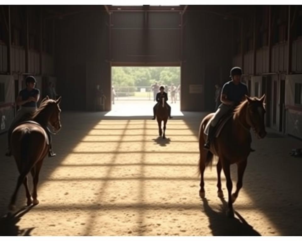 Sicherheitsabstände im Reitstall Sicherheitsabstände im Reitstall
