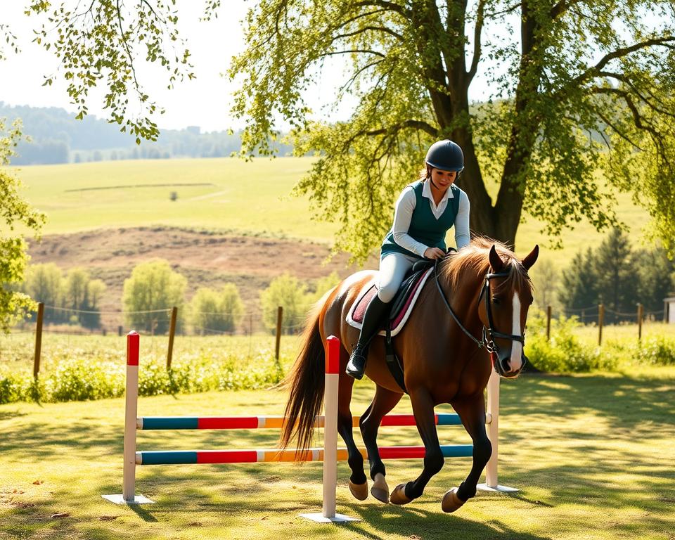 Springreiten Anfänger Training
