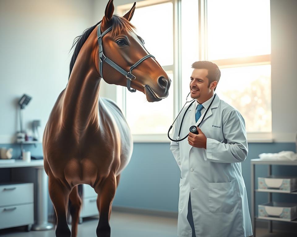 Tierärztliche Untersuchungen für Pferde