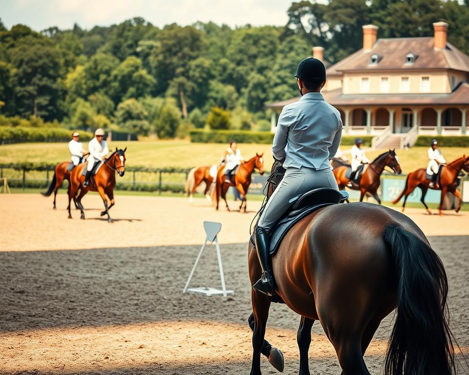 Turnierpferde Training