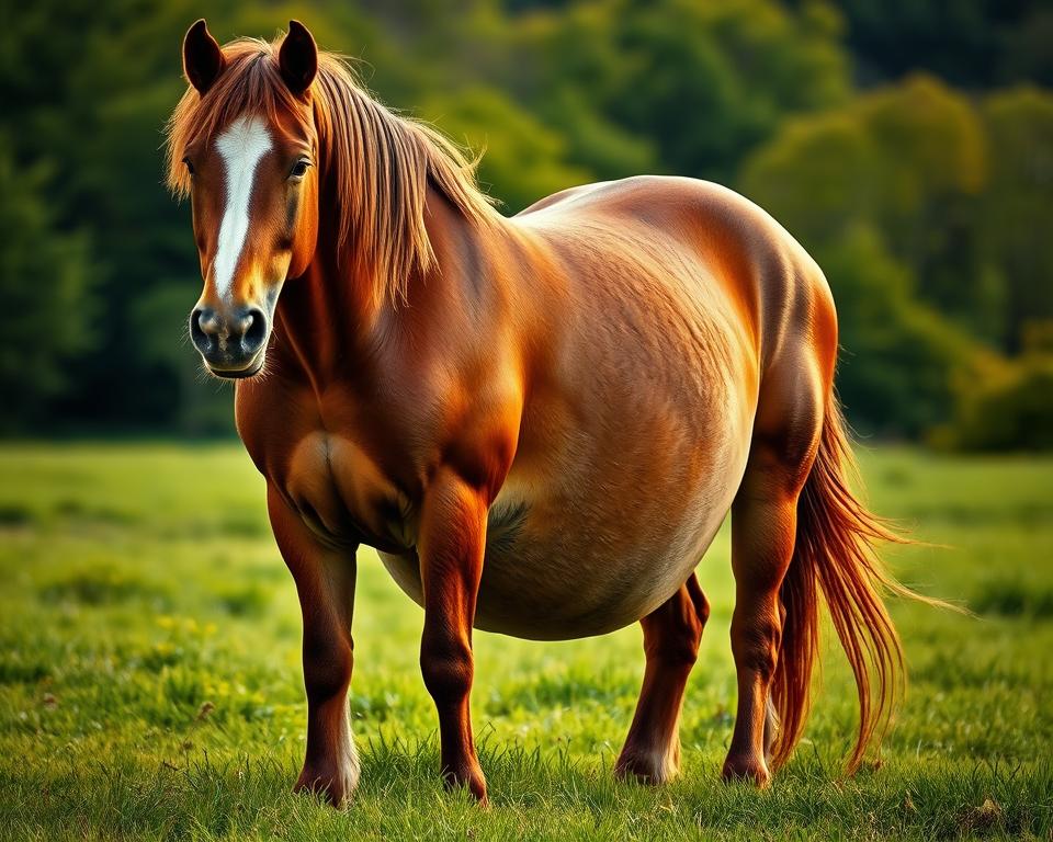 Übergewicht bei Pferden Risiken