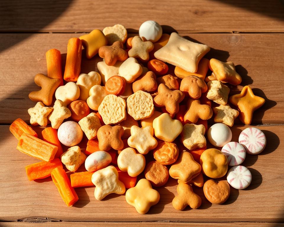 Verschiedene Pferdeleckerlis