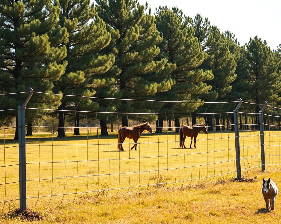 Wolfssichere Zäune für Pferdeweiden Wolfssichere Zäune für Pferdeweiden