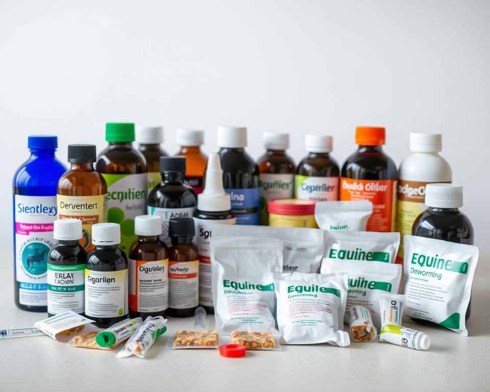 Wurmkur-Präparate für Pferde