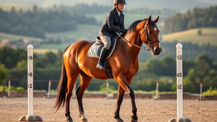 abstand trabstangen pferd