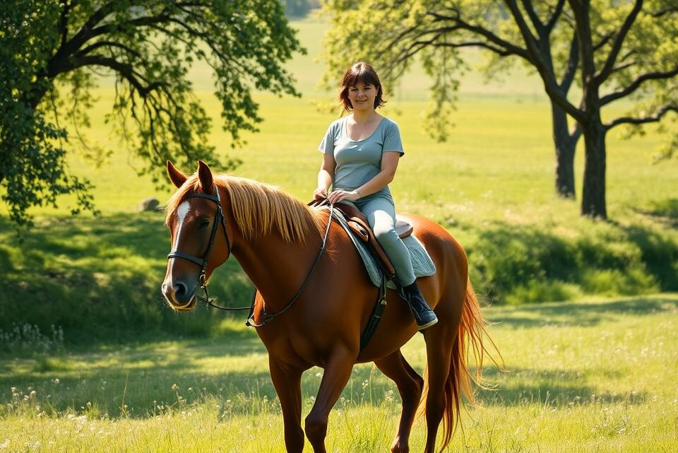 ausreiten mit pferd
