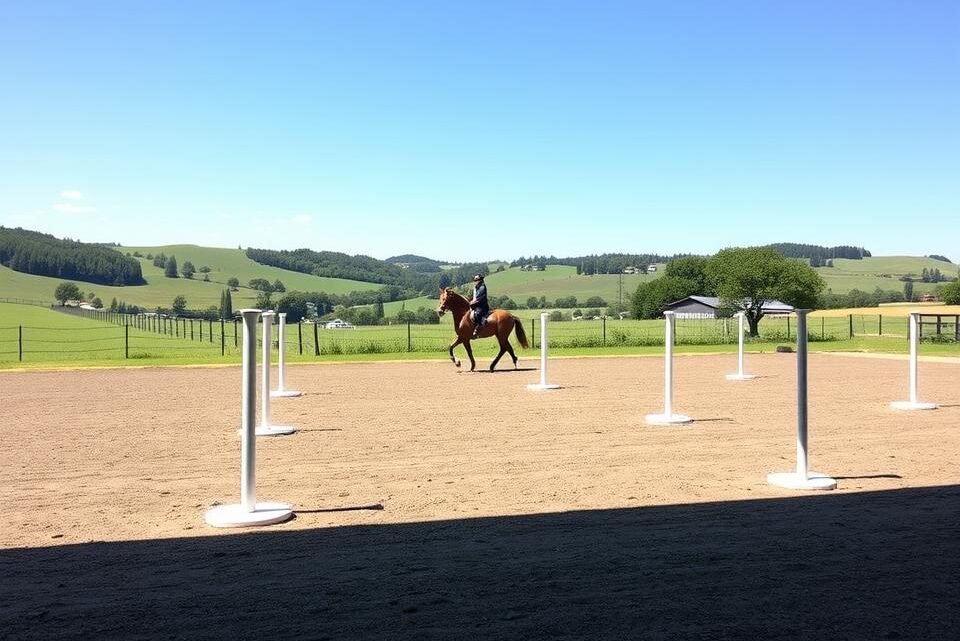 galoppstangen abstand