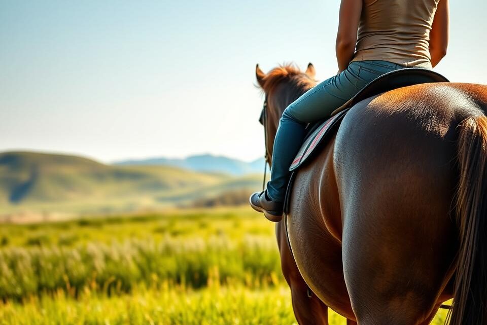ist ohne sattel reiten gut fürs pferd?