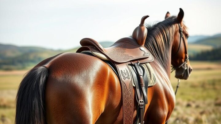 kann jedes pferd einen westernsattel tragen?