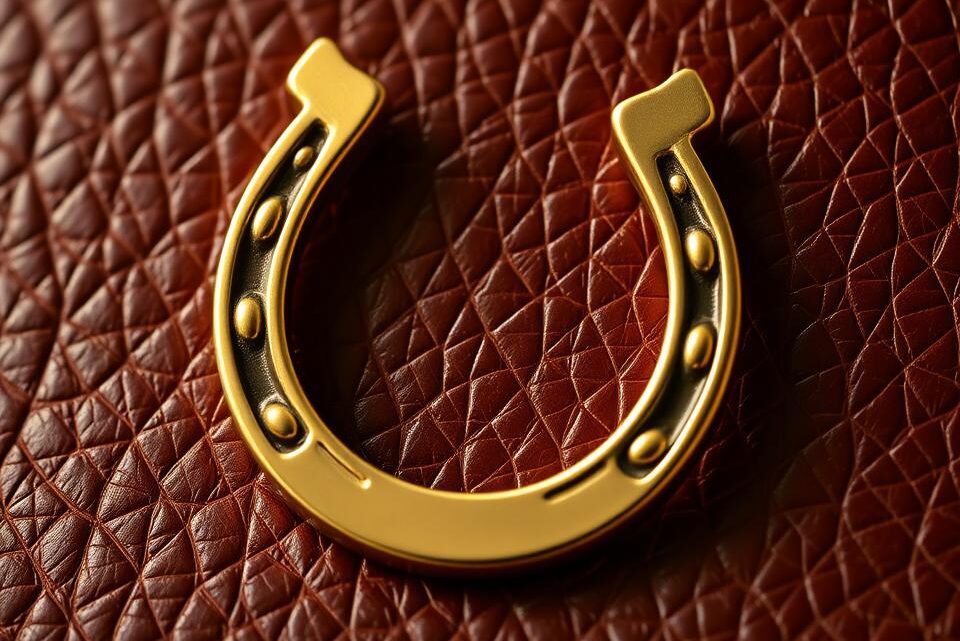 kleine hufeisen abzeichen