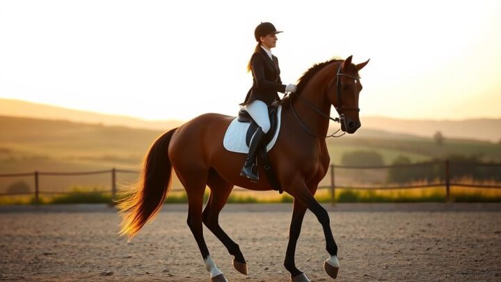 reitfigur bei der dressur