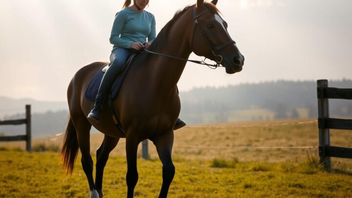 schritt reiten lernen