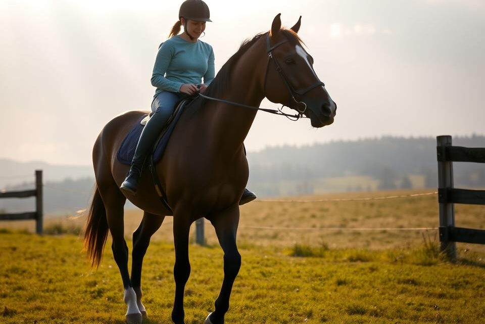 schritt reiten lernen