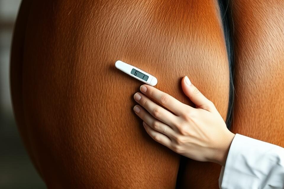 temperatur beim pferd