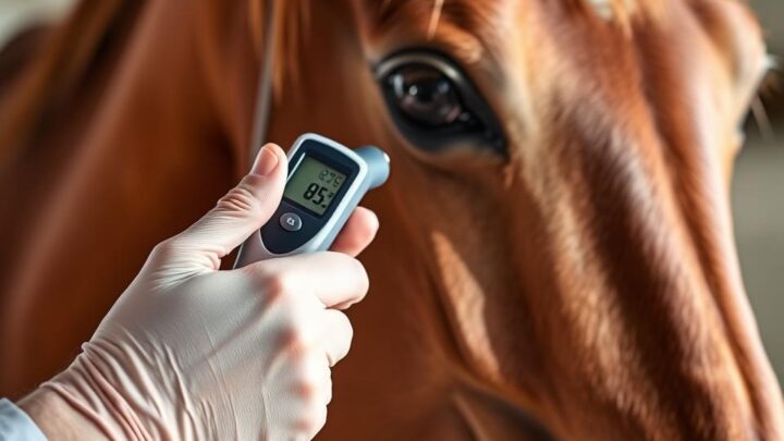 temperatur beim pferd