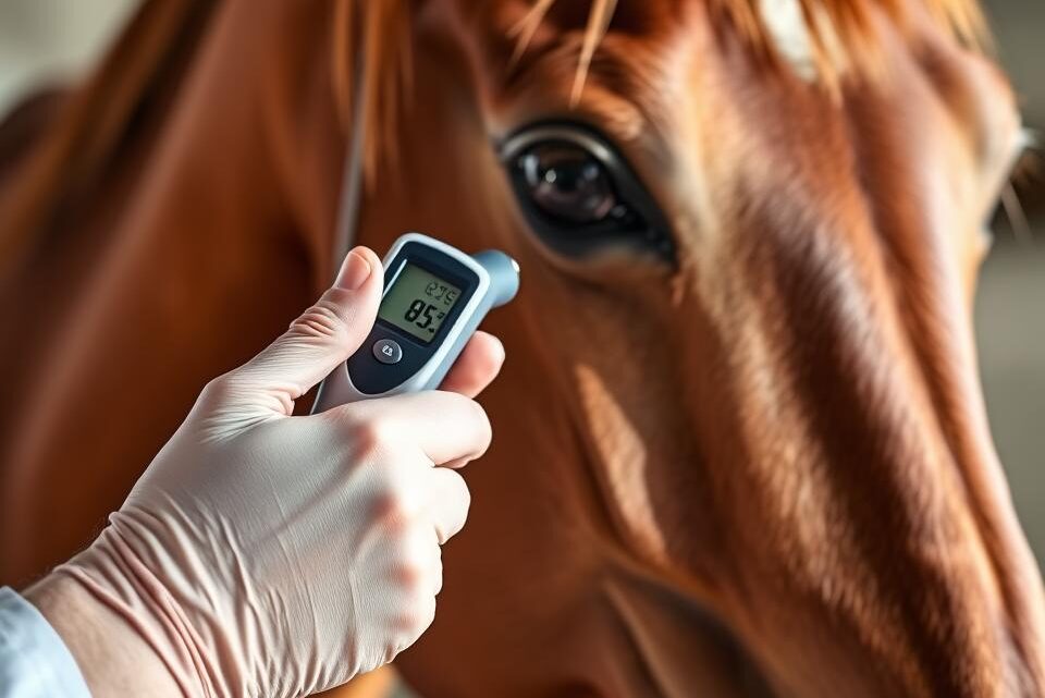 temperatur beim pferd