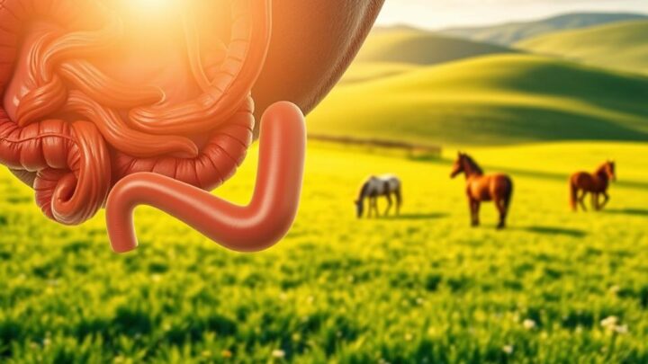 was regt die darmtätigkeit beim pferd an?