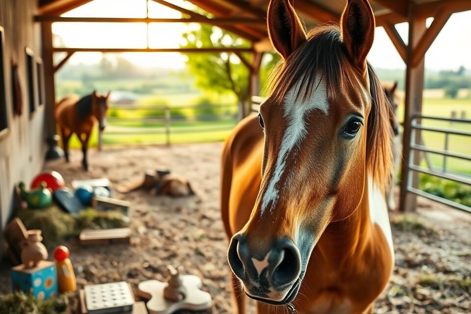 was tun gegen langeweile beim pferd?