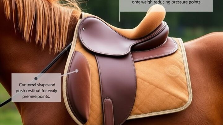 welcher sattel ist am bequemsten für ein pferd?
