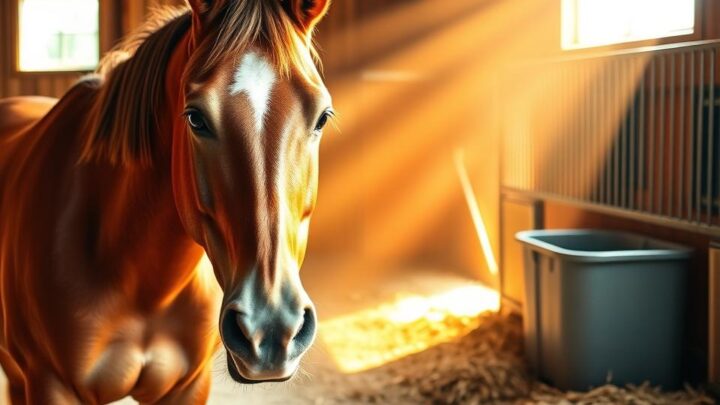 wie äußert sich ein schlaganfall beim pferd?