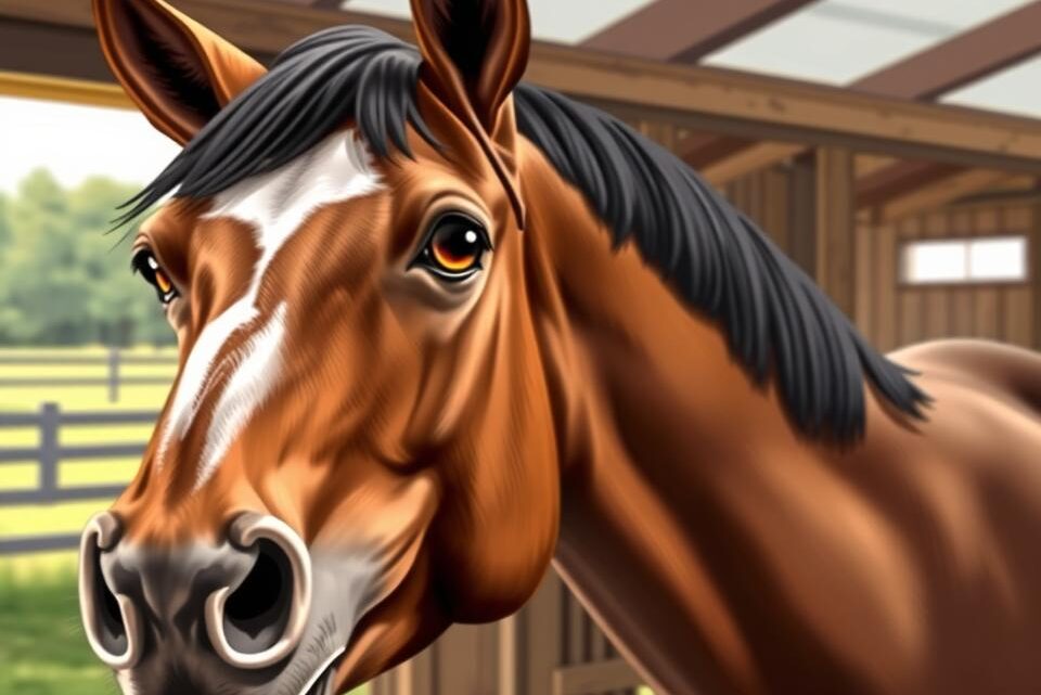 wie äußert sich ems beim pferd?