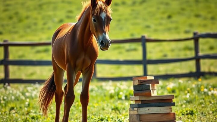 wie beschäftige ich ein junges pferd?