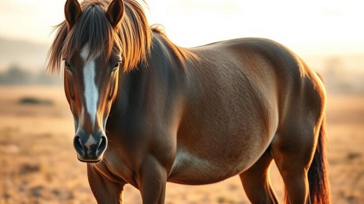 wie macht sich cushing beim pferd bemerkbar?