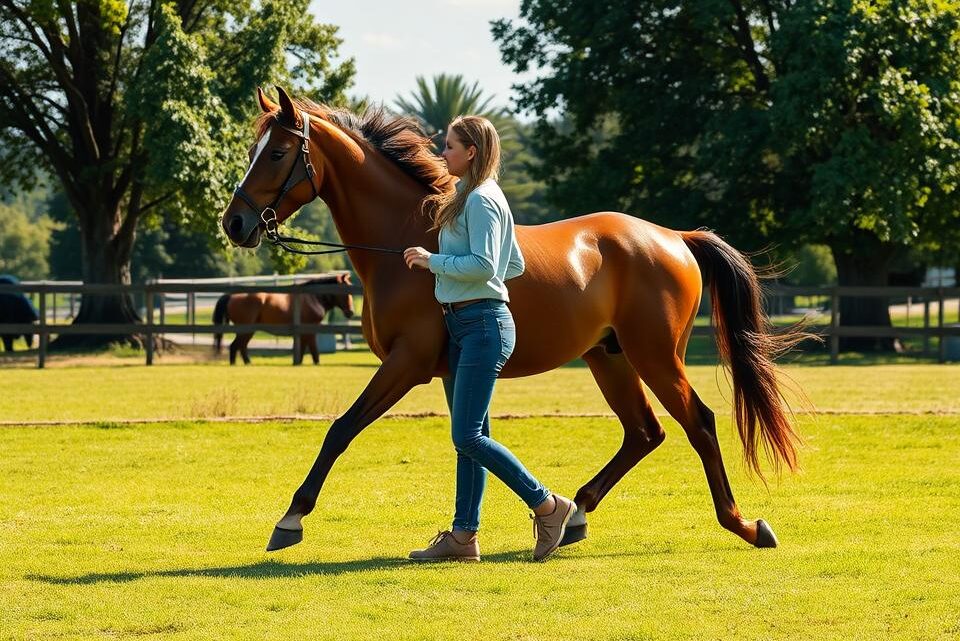 wie oft sollte man ein pferd in der woche longieren?